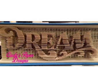 Folded Book Art Pattern DrEaM Horizontal Pattern Book Folding Pattern Book Origami Book Folding Art