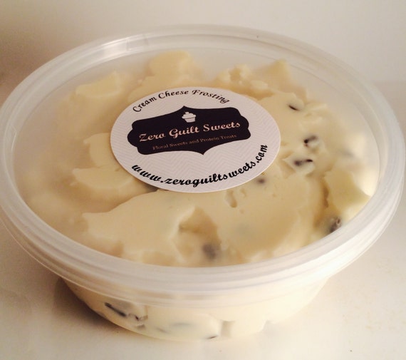 Buttercream or Protein Cream Cheese Frosting Low Sugar Low