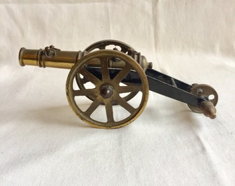 Vintage Desk Cannon-Brass