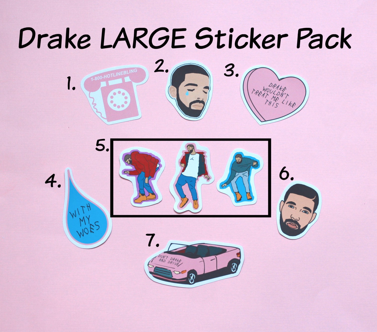 Drake Sticker Pack | 1 800 Hotline Bling | Drake Stickers ... for Cute Stickers Tumblr Hd
535wja Drake Sticker Pack | 1 800 Hotline Bling | Drake Stickers ... for Cute Stickers Tumblr Hd
535wja