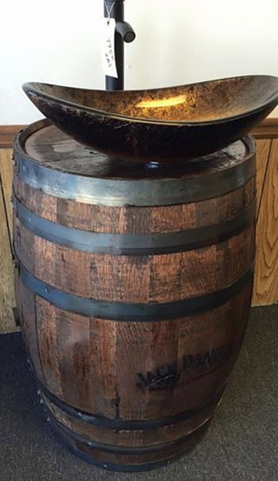 Wine Barrel Bathroom Vanity