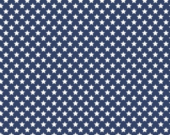 Large Photography Backdrop - Navy Stars - 5'x5', 5'x6', 5'x7', 5'x10'