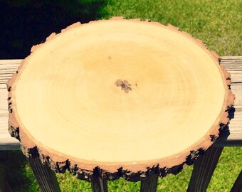 14 Set of 10 VERY LARGE wood slabs. Wood by RusticWoodSlices