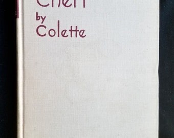 Cheri (1929) by Colette - 1st Edition, illustrated