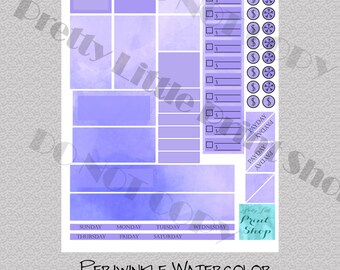 Periwinkle printable | Etsy