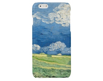 Van Gogh iPhone 7 iPhone 6 case Impressionism iPhone 6 sky iPhone 5 5S cover iPhone SE iPhone 4 4S case S7 Samsung Galaxy S4 S5 S6 hard case