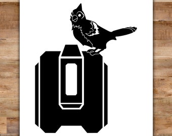 Overwatch Decal - Overwatch Bastion Bumper Sticker The Last Bastion Overwatch Laptop Decal - Video Game Decor Video Game Decals Geek Decals