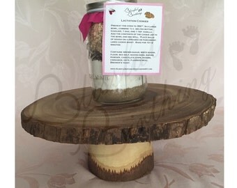 Lactation Cookies In A Jar - mix for cookies to increase milk production in breastfeeding women