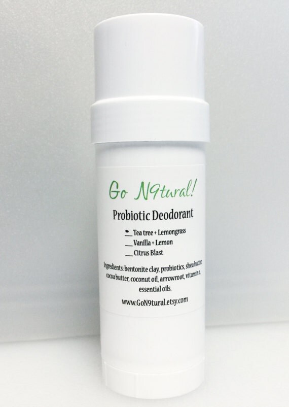 Natural Probiotic Deodorant with Bentonite Clay by GoN9tural