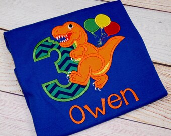 Dinosaur Birthday Shirt - First Birthday Outfit - Dinosaur Shirt - Birthday Outfit - Bodysuit - Baby Bodysuit - Boys Smash Cake Outfit