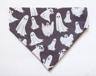 Halloween dogs bandana Halloween cats bandana Halloween dog costume Dog neckerchief Ghost bandana Bat bandana Halloween dog collar