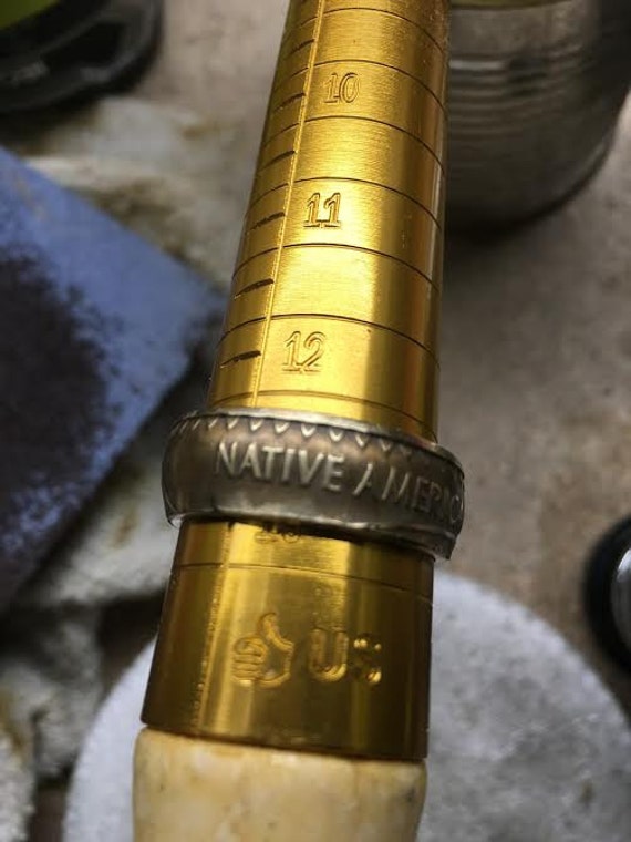 Native American in Recovery Ring