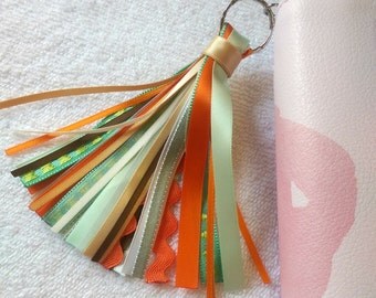Sweet September Tassel & Clip - Planner/Bookmark/Keychain