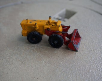 Vintage Lesney Matchbox Series 43 Aveling Barford Tractor Shovel