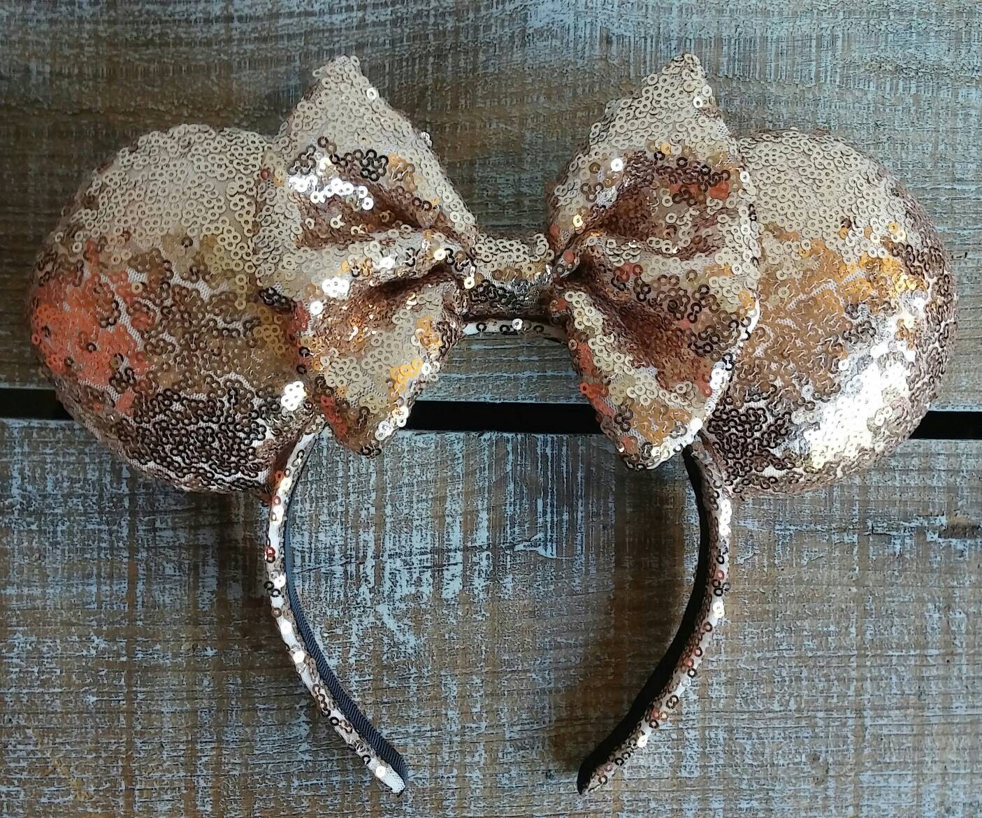 Rose Gold Minnie Ears