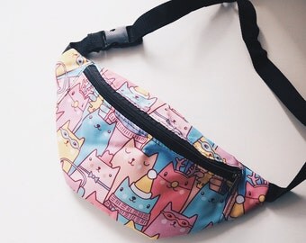 Funny pack , hip pack, cute cats tumblr