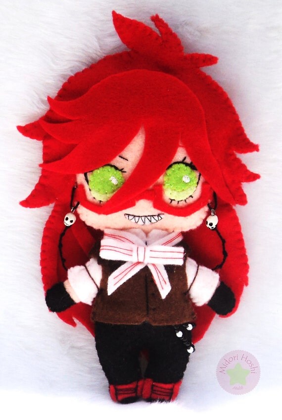 grell sutcliff plush