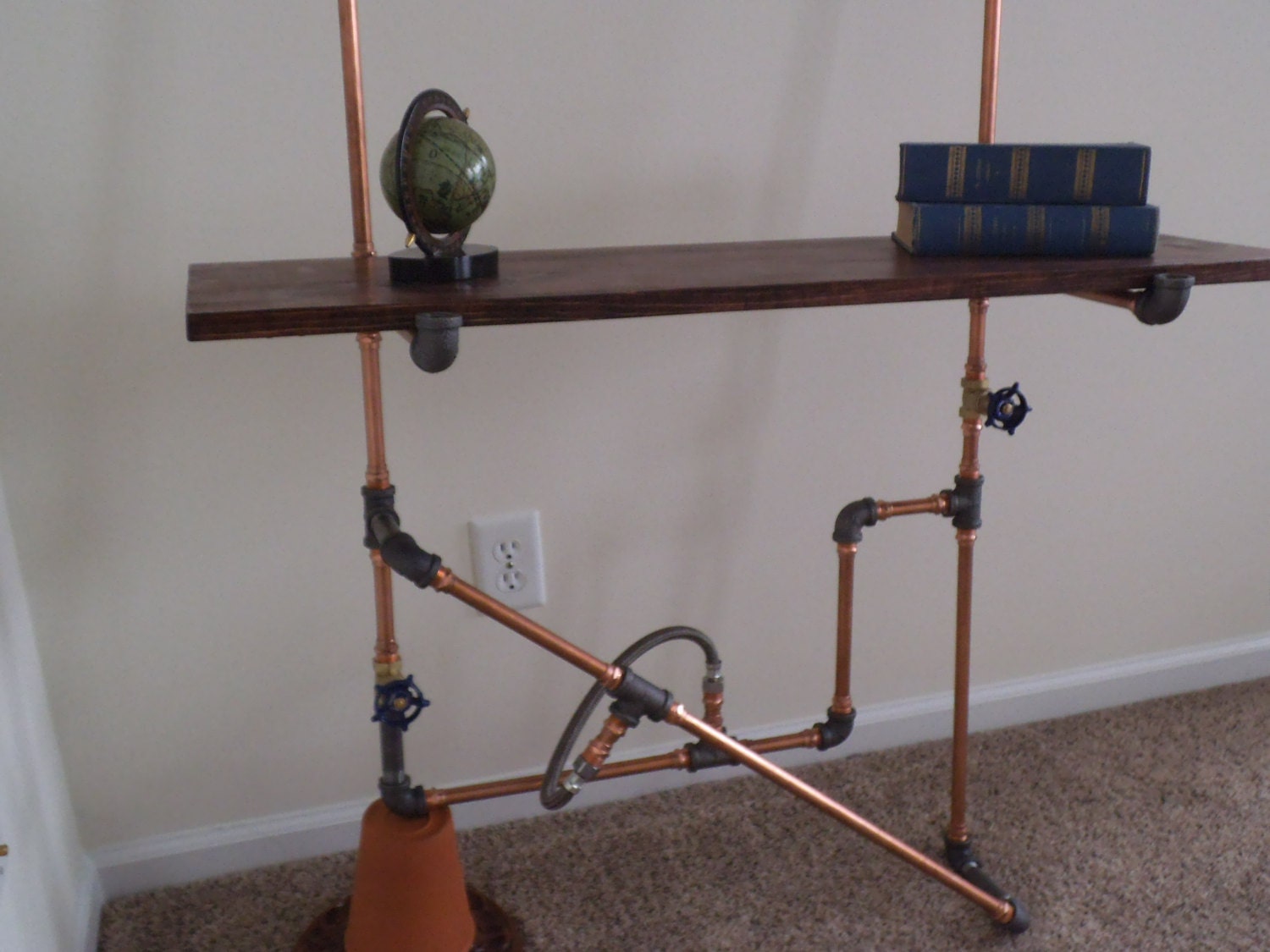 Steampunk Wall Shelf