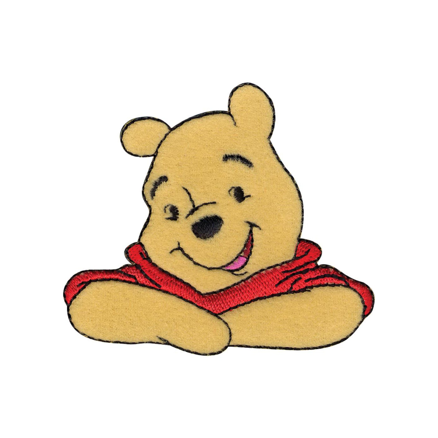 DISNEY Pooh Iron On Applique Iron On Patch by TheArtofAppliques