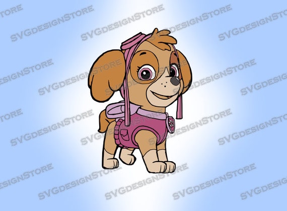 Download Skye Paw Patrol svg eps dxf png design files by SVGdesignStore