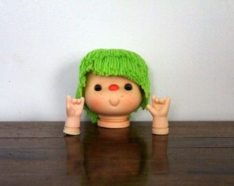 yarn head dolls