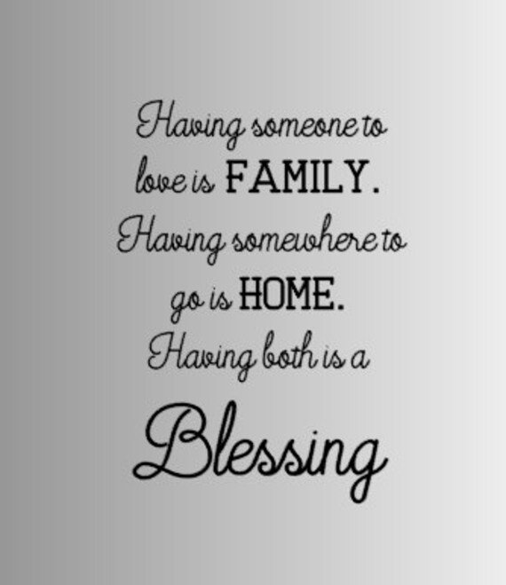 Family Home Blessing SVGDXF by LibertyStudioDesign on Etsy