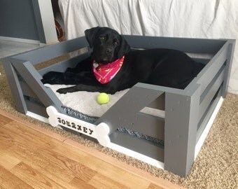 Large Custom Dog Bed 38"x28"x12"