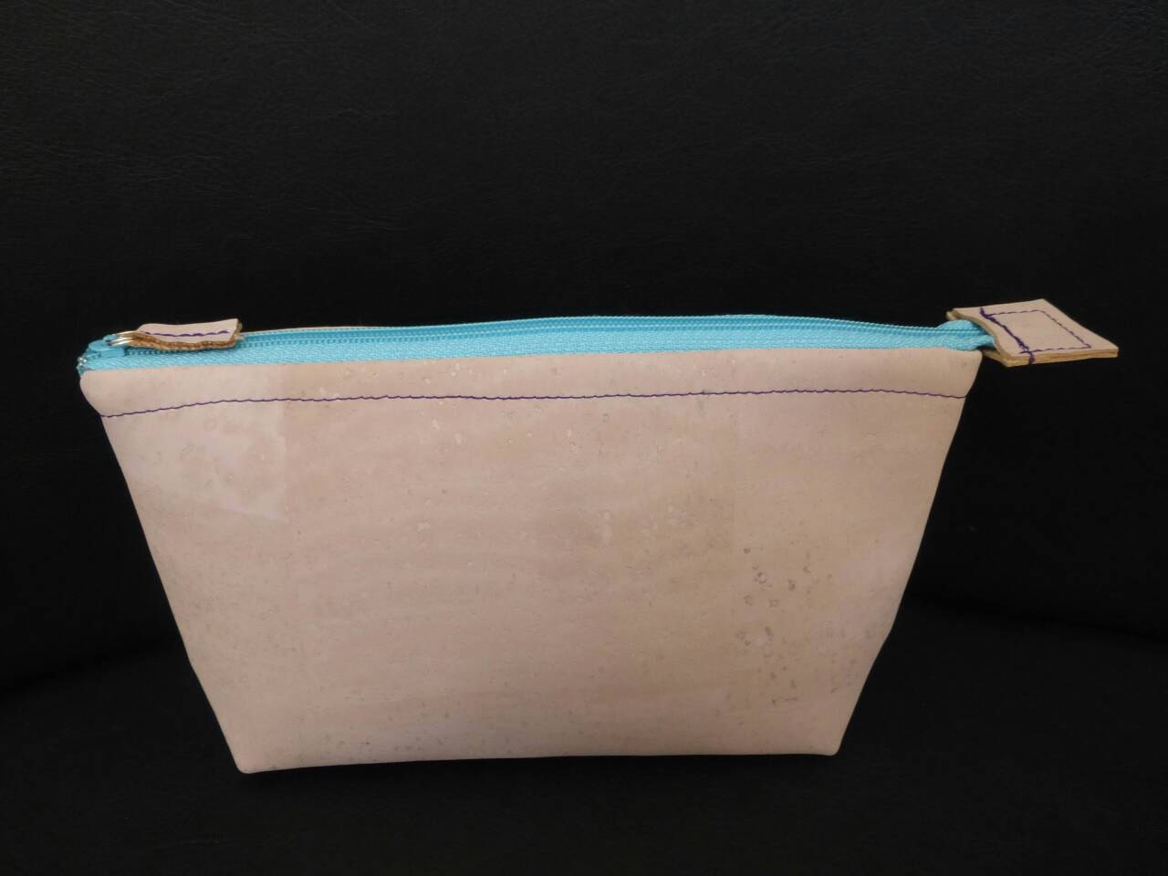 natural style handmade cosmetic bag