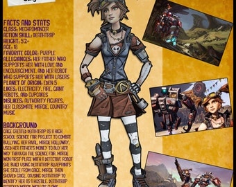 Borderlands 2 Wanted Posters - Gaige