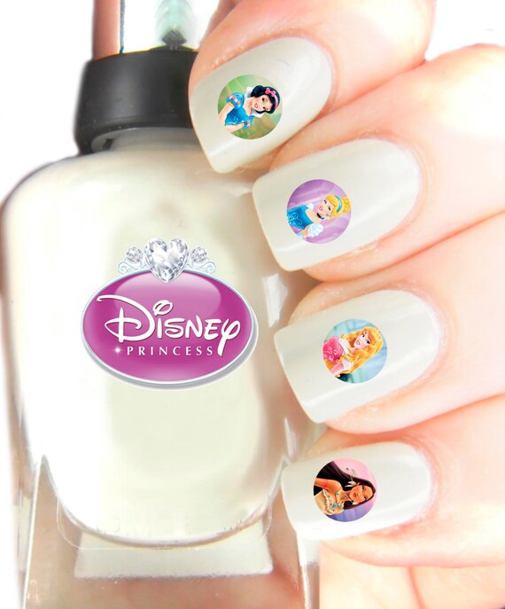 Disney Princess Nail Art Decal stickers . Nail by SimplyGiftIdeas