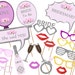 Doctor Party Printable Photo Booth Props: by stickericashop