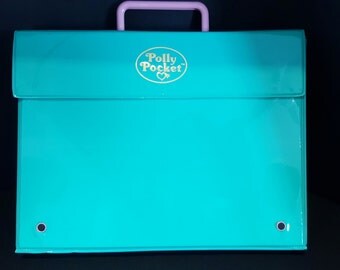 Polly pocket 1990 malette écriture / dessin « writing case play-set