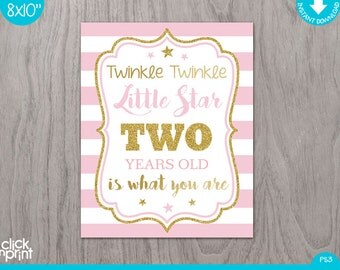 Pink and Gold Print Yourself Cupcake Toppers by clicknprintdesigns