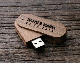 Wedding USB, Personalized Wedding Favor, USB Photographers, Wedding Flash Drive, Personalized Flash Drive, Custom USB Drive, LWUSB02