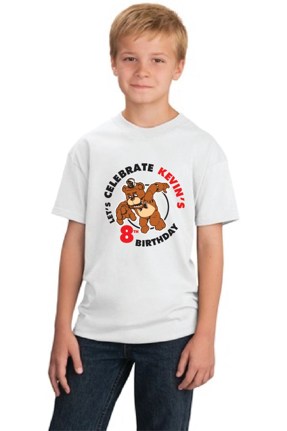 Five Nights at Freddy's custom t-shirts
