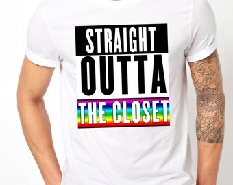 straight outta the closet shirt