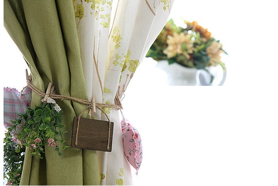 Freesia blumen leinen vorhänge designer gardinen von myhomestylist