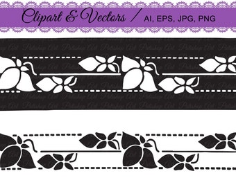 Unique border borders related items | Etsy