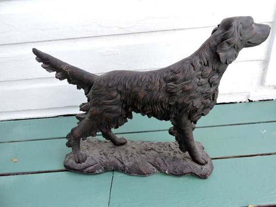 irish setter garden statues