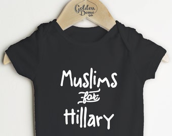Infant Onesie - Muslims for Hillary