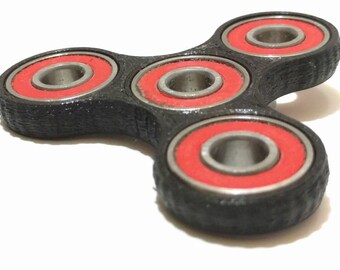 EDC Tri-Spinner Fidget Toy w/ Tread - Designed for maximum grip and spin