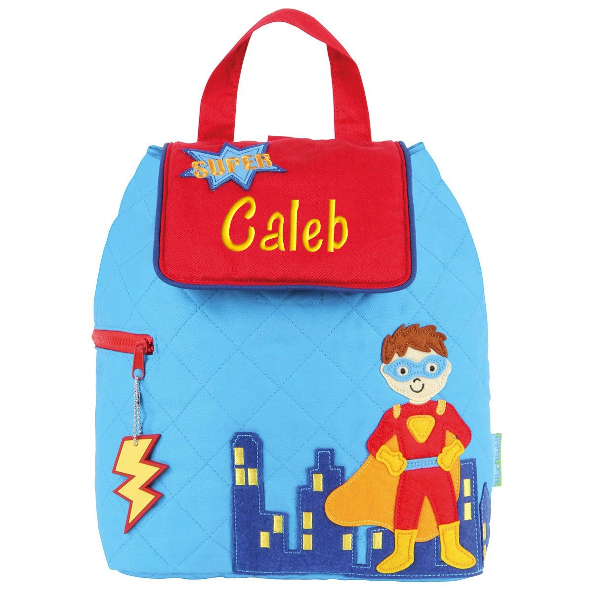Boys Personalized Backpack Super hero Superhero Stephen Joseph