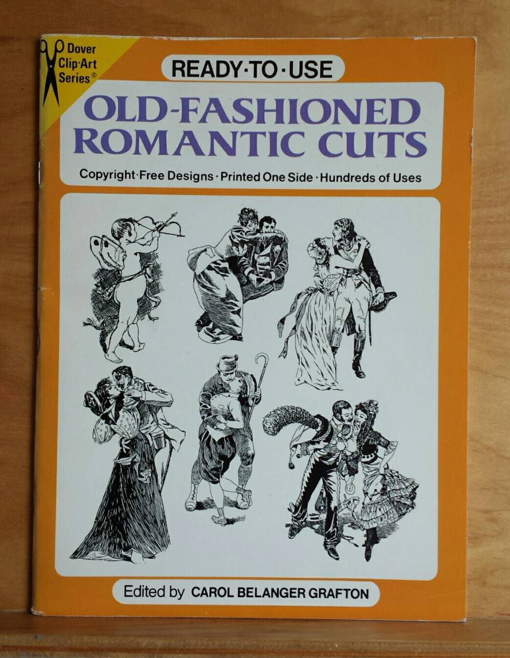 Dover Clip Art OldFashioned Romantic Cuts Book 1987