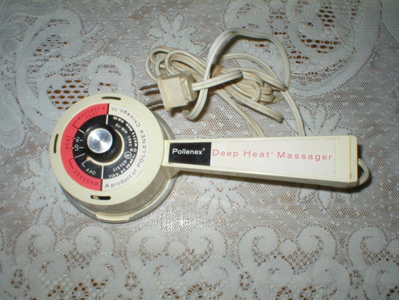 Massager Handheld Deep Heat Massage Vibrator Pollenex Hm 10 8685