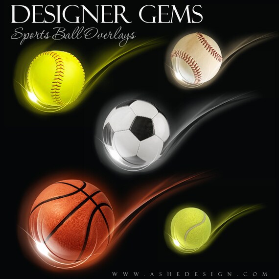 Templates Sports Overlays Swoosh Sports Balls