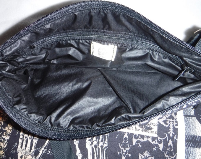 Nevermore cross body tote/purse - ready to ship