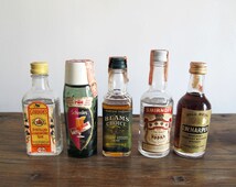 airplane miniatures alcohol