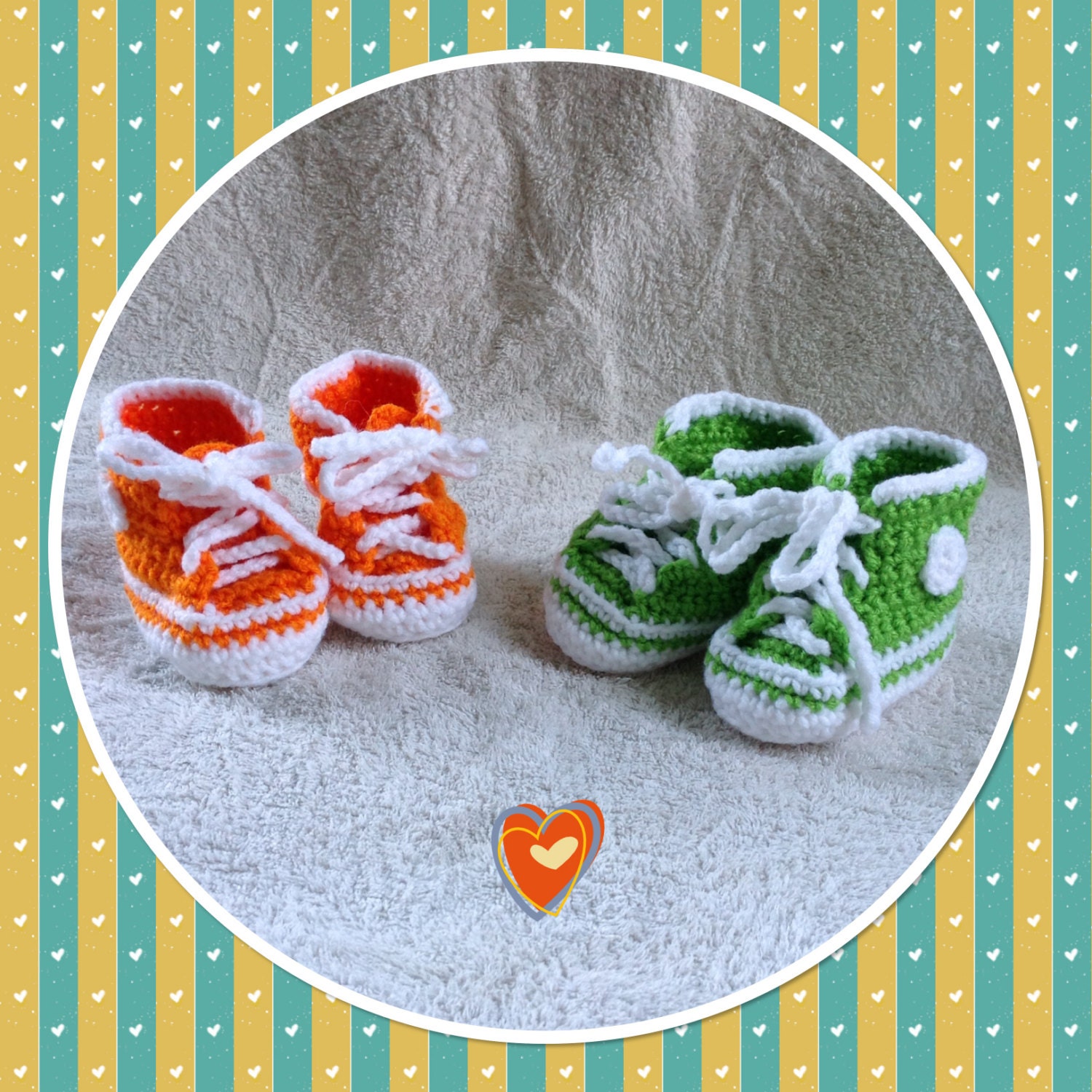Baby Tennis Shoes High Top Shoes Baby Boy or by SandeesKreations