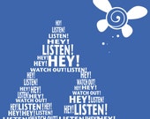 Triforce Navi Hey! Listen! T-shirt