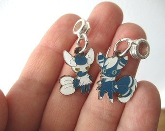 Pokémon MEOWSTIC European Bracelet Charms - Pokémon European Pandora charms